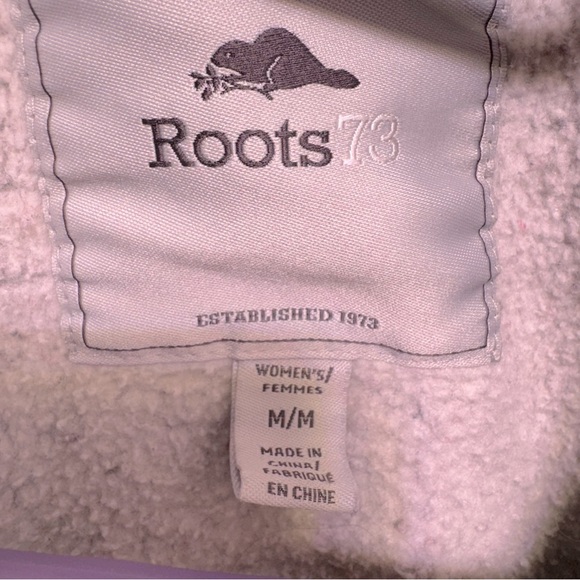 Roots mock neck zip up sweater - Picture 3 of 5